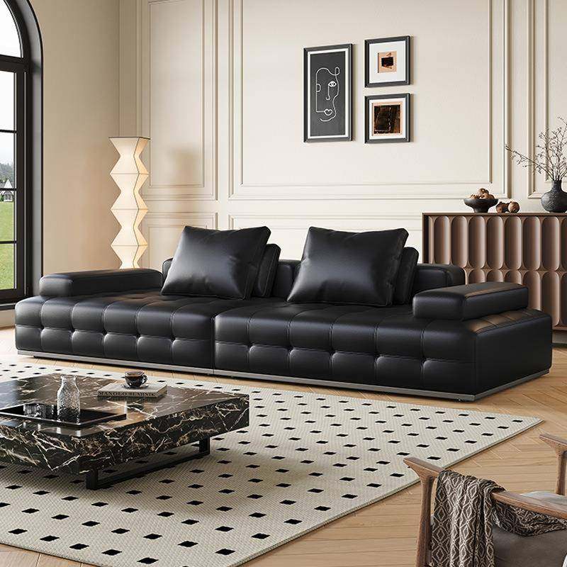 劳伦斯沙发意式极简真皮沙客厅2024新款轻奢皮艺沙发直排沙发复古,淘宝优惠券,粉丝福利购,淘宝优惠卷