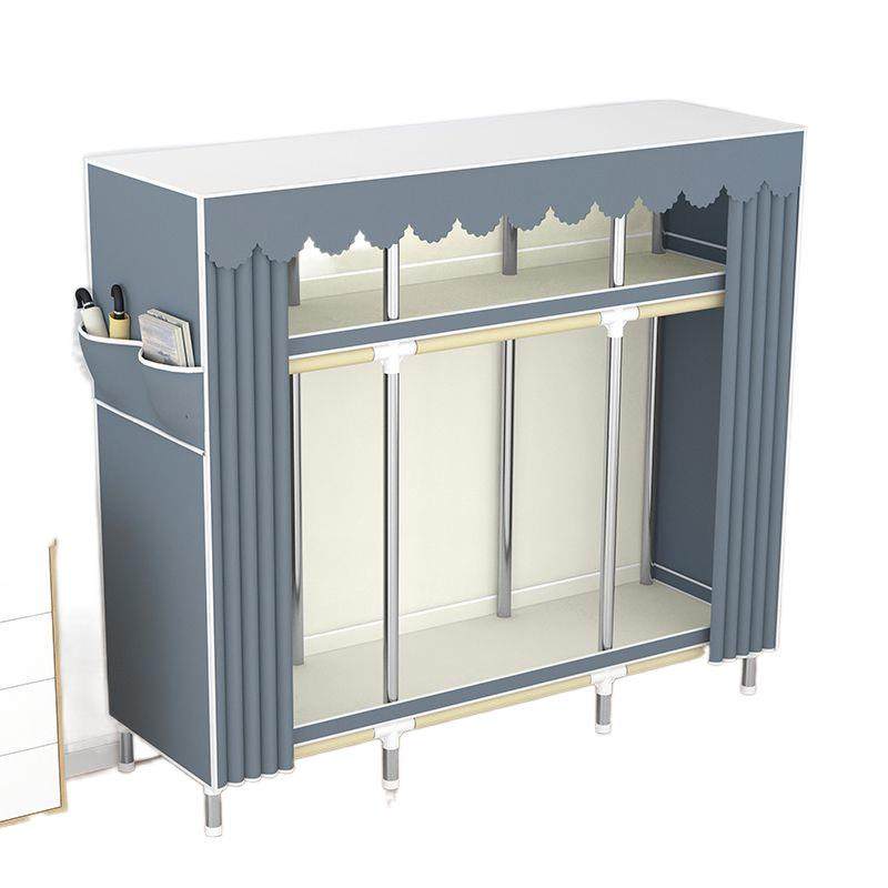 收纳架衣橱布衣柜子简易衣柜家用卧室宿舍出租房钢管组装加粗,淘宝优惠券,粉丝福利购,淘宝优惠卷