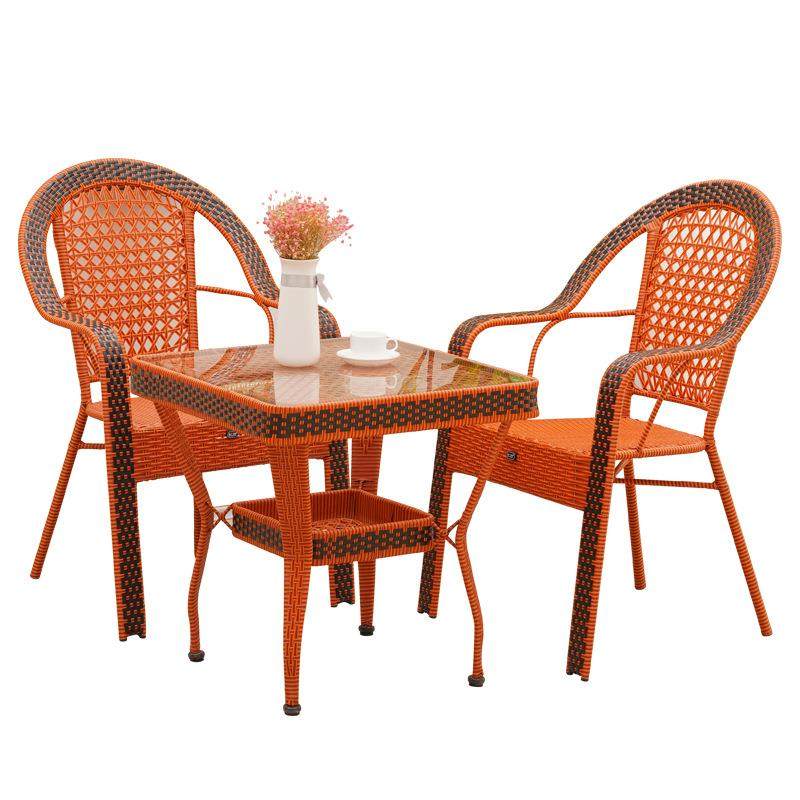 太师椅靠背藤椅阳台椅组合院藤桌编椅桌靠土豪金桌背椅休闲户外藤,淘宝优惠券,粉丝福利购,淘宝优惠卷