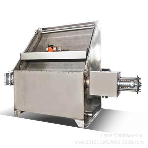 畜牧殖械设备螺旋挤干湿分离机斜养筛固液不压锈BJQ钢猪粪机脱水 - 图3