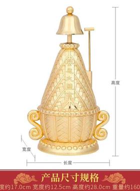 现KRE货2025蛇李居明祥物东北方件安年吉忍大盐仓摆五黄摆件客厅