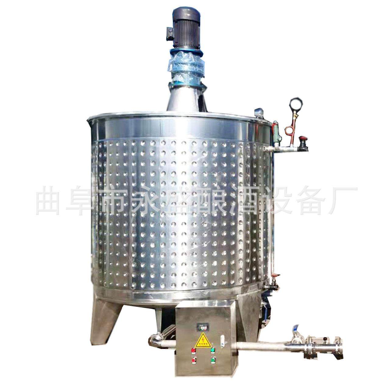 304不锈钢发酵罐 米勒板发酵罐 规格齐全不锈钢白酒罐储存罐,淘宝优惠券,粉丝福利购,淘宝优惠卷
