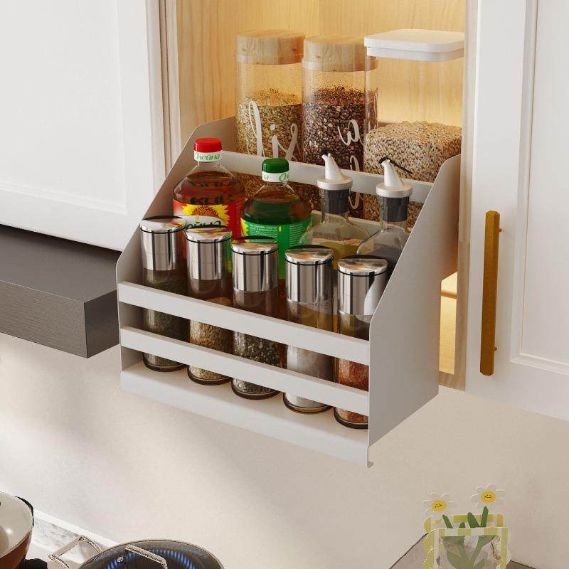 厨房收纳改造橱柜吊柜升降拉篮下拉式置物架高柜小尺寸调料调味篮,淘宝优惠券,粉丝福利购,淘宝优惠卷