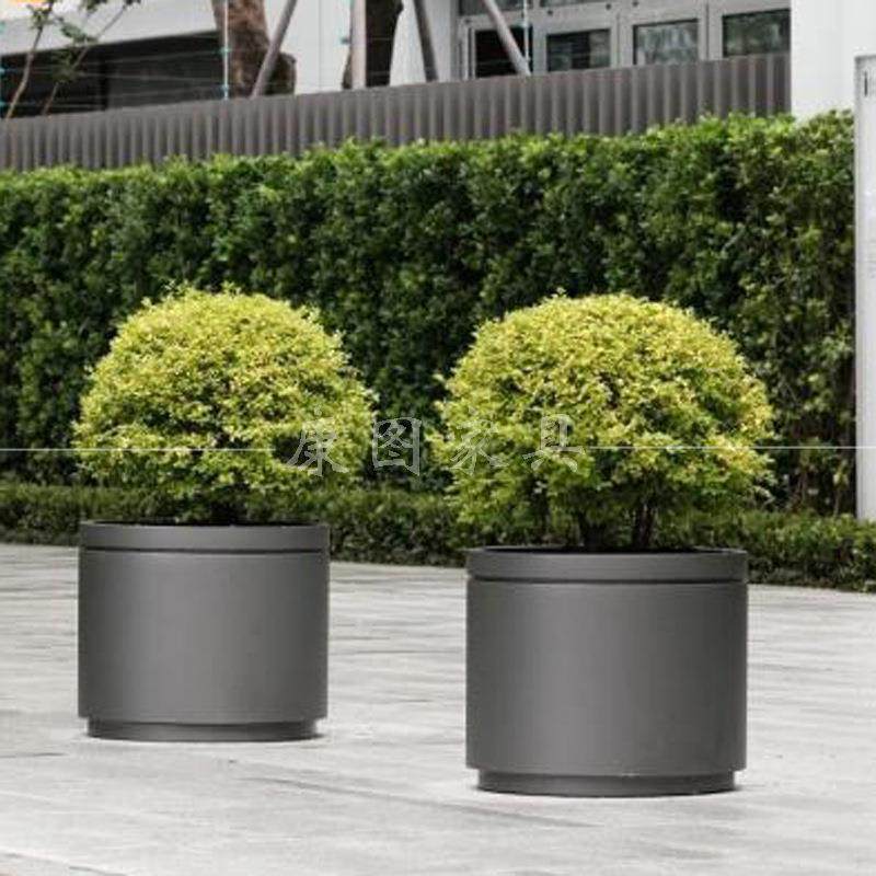 户外不锈钢景观花箱商业街广场花盆花槽店门口美陈花池种植箱,淘宝优惠券,粉丝福利购,淘宝优惠卷