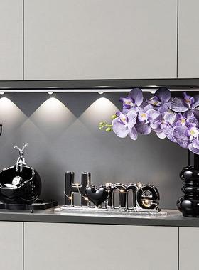 关钥匙收纳摆件QRM入户进轻门口鞋柜锁匙玄奢装饰品乔新迁居礼品