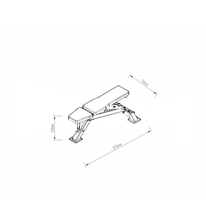Multifunctional dumbbell bench, adjustable sit-up chair, bench press bench, fitness chair, professional fitness equipment