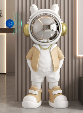 太空人太空人客厅大型落地创意摆件电视柜沙发装饰品乔迁开业礼物