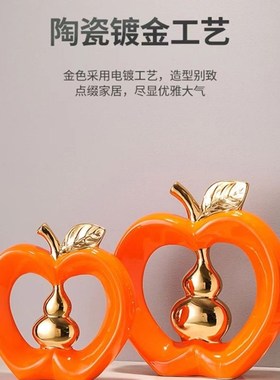 金边新居新款桌面民宿客厅插花北欧纯铜干花装饰品小创意简约灰色