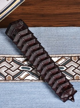 黑檀文昌塔实木雕十三层文昌宝塔书房客厅办公室家居摆件装饰礼品