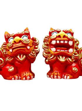 狮三百丨狮欢喜石狮子摆件文创可爱石敢当厦门旅游纪念品