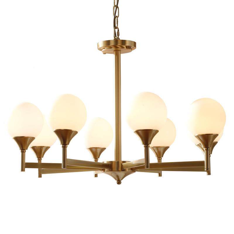 OD3019-4新款现子代吊全铜吊灯意设计师创分玻璃客厅后现代简约全,淘宝优惠券,粉丝福利购,淘宝优惠卷