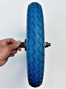 脚轮万向轮工矿轮13#铸铁发泡轮实心轮小车轮工地轮升翔脚轮