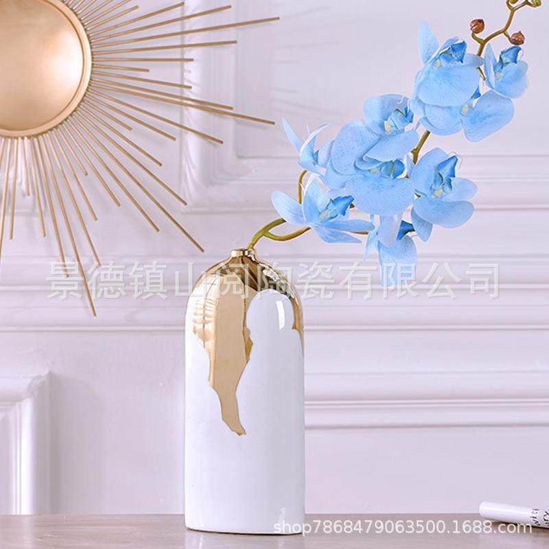 陶瓷花瓶摆件现代风格客厅餐桌玄关电视柜新中式家居软装饰品,淘宝优惠券,粉丝福利购,淘宝优惠卷