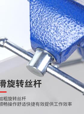 桌虎钳多规格工作台平口钳夹具6080桌虎钳子夹持固定夹紧台式加厚