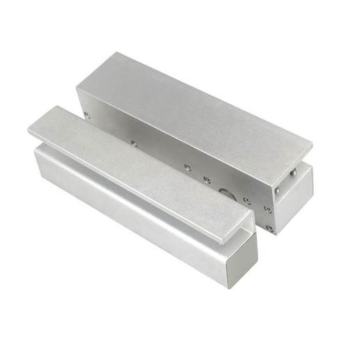 上下无框电插锁玻璃门锁磁吸锁两线常温电插锁电插锁门禁 - 图0