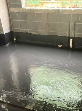 非固化防水涂料地下室屋面外墙卷材粘接剂非固化橡胶沥青防水涂料