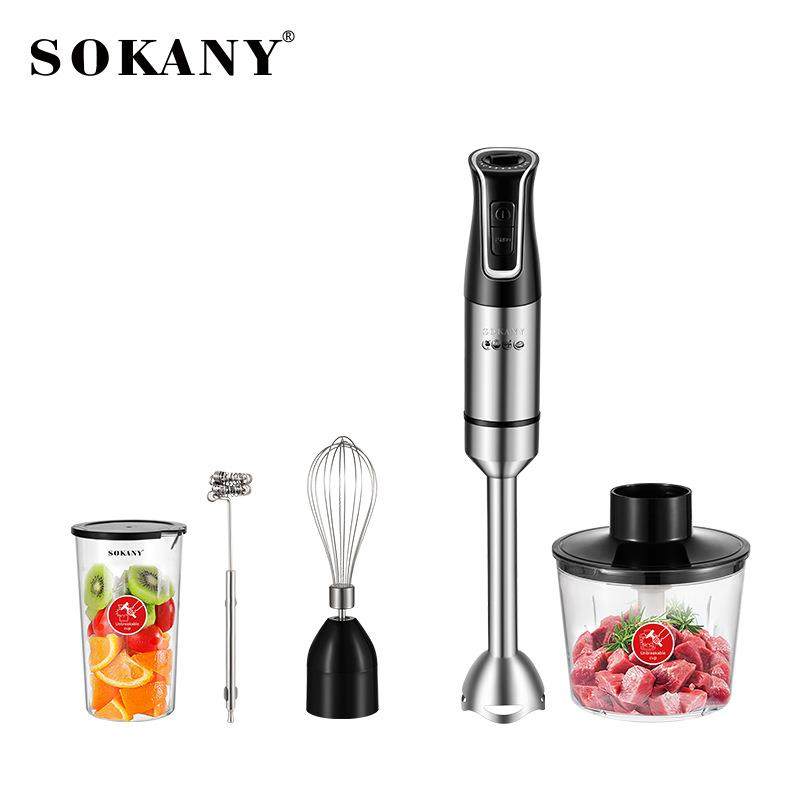 出口SOKANY02029搅拌棒多功能5in1料理棒婴儿辅食机HANDBLENDER,淘宝优惠券,粉丝福利购,淘宝优惠卷