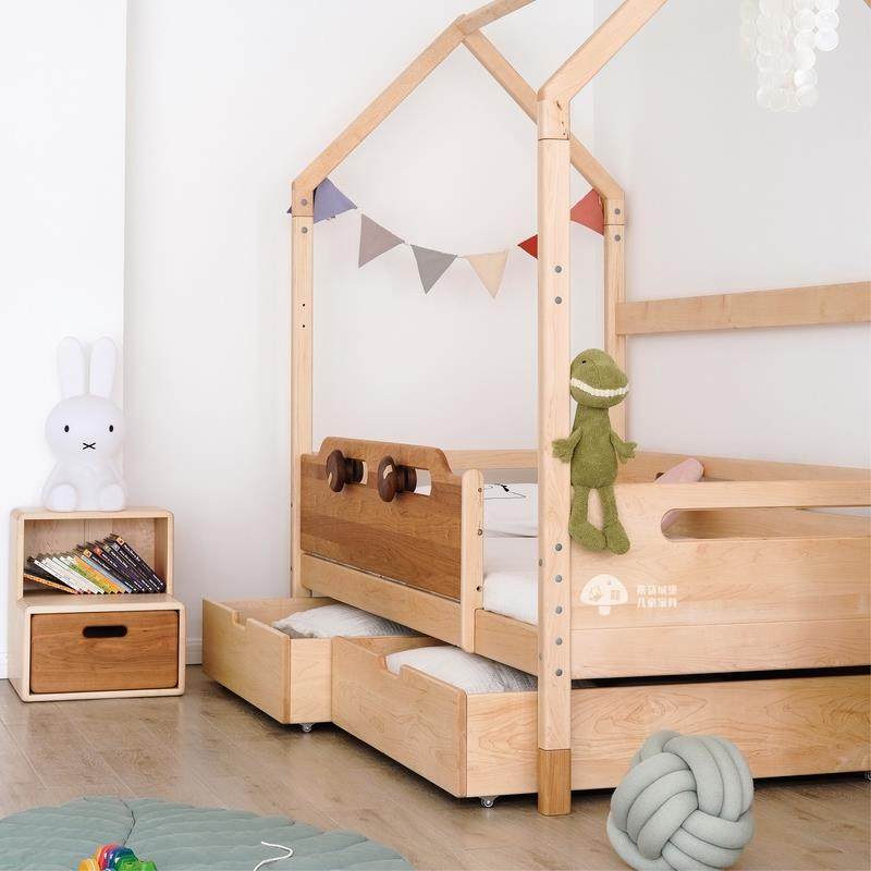 7K木屋房子床实木儿童床公主女孩树屋飞屋带抽屉子母床拖,淘宝优惠券,粉丝福利购,淘宝优惠卷