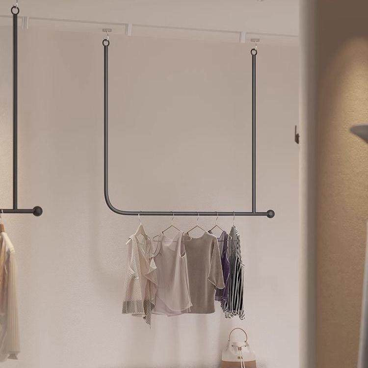 网红打卡创意商铺挂衣架商用衣服垂吊女服装店衣帽架金属衣架挂钩,淘宝优惠券,粉丝福利购,淘宝优惠卷