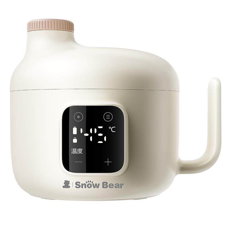 小白熊宝宝恒温辅食碗婴儿免注水保温碗智能电子充电加热餐具6025,淘宝优惠券,粉丝福利购,淘宝优惠卷