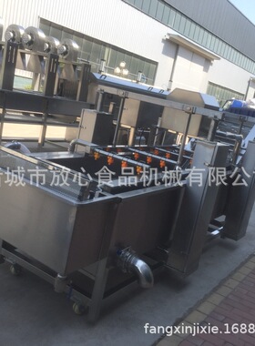 升降式清洗机 厂家 多功能蔬菜清洗机 不锈钢果蔬气泡清洗机