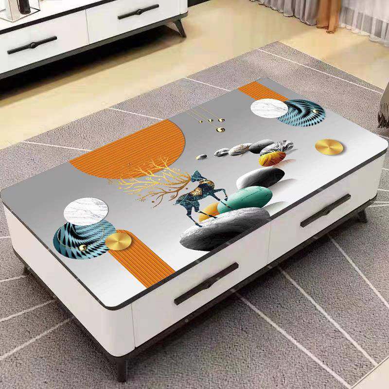 加厚防烫布客厅茶几垫防油42015pvc软玻桌璃数码明印花不透免桌洗,淘宝优惠券,粉丝福利购,淘宝优惠卷