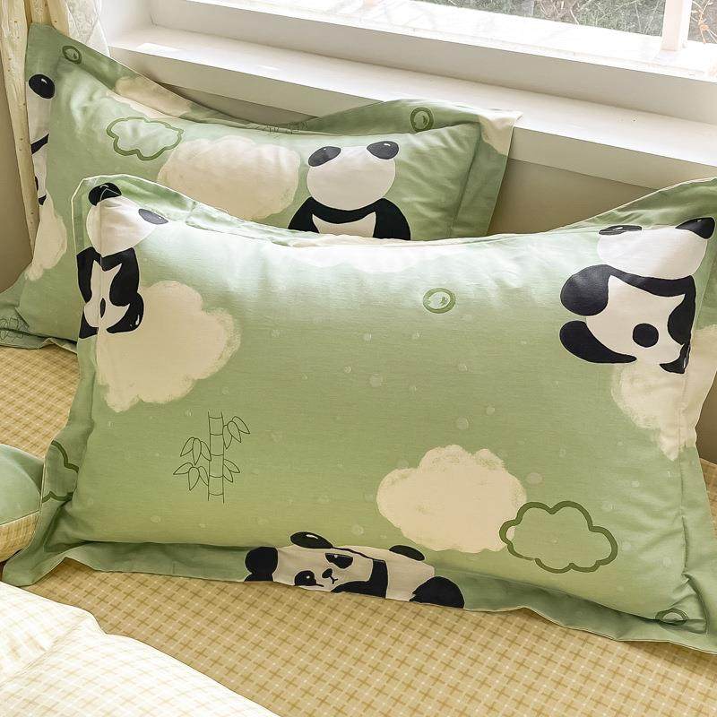 卡通纯棉床上四件套100全棉熊猫床品儿童被套宿舍床单三件套床笠,淘宝优惠券,粉丝福利购,淘宝优惠卷