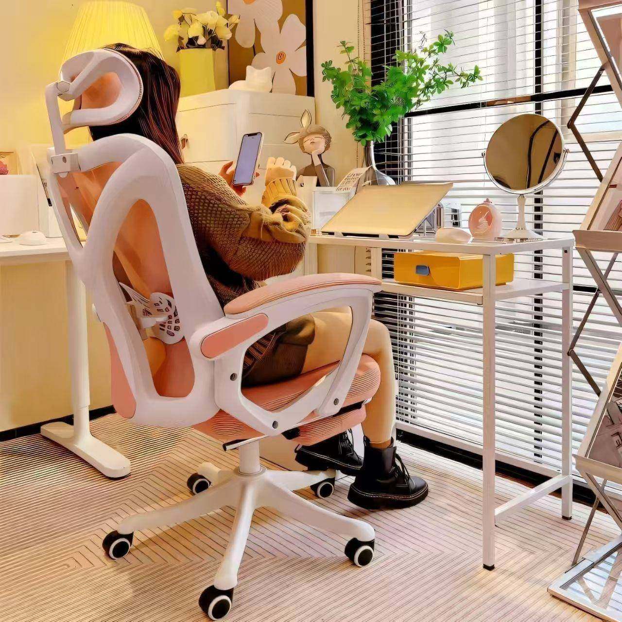 电脑工椅人体宿学椅学椅舒适久坐家用办习KFT公椅职员舍椅子矫正,淘宝优惠券,粉丝福利购,淘宝优惠卷