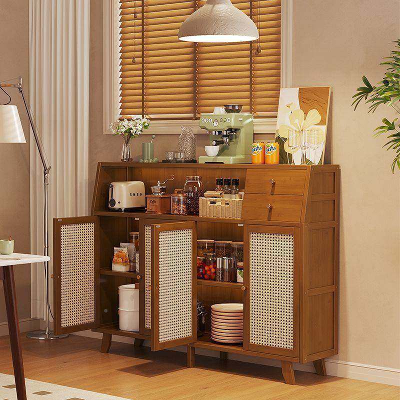 斗实木抽屉柜收纳DAD现客代简约超薄卧室五柜斗柜橱厅复古藤编储,淘宝优惠券,粉丝福利购,淘宝优惠卷