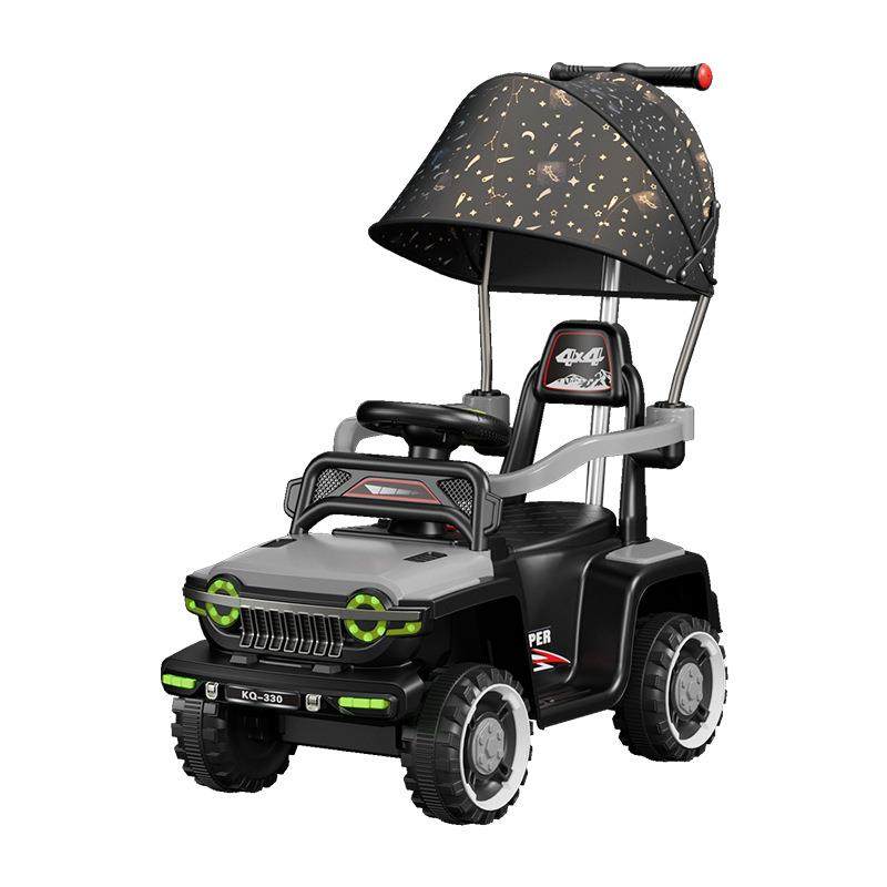 儿童电动越野遥控车男女小孩可坐四轮婴幼儿手推车1-3-6防侧翻,淘宝优惠券,粉丝福利购,淘宝优惠卷