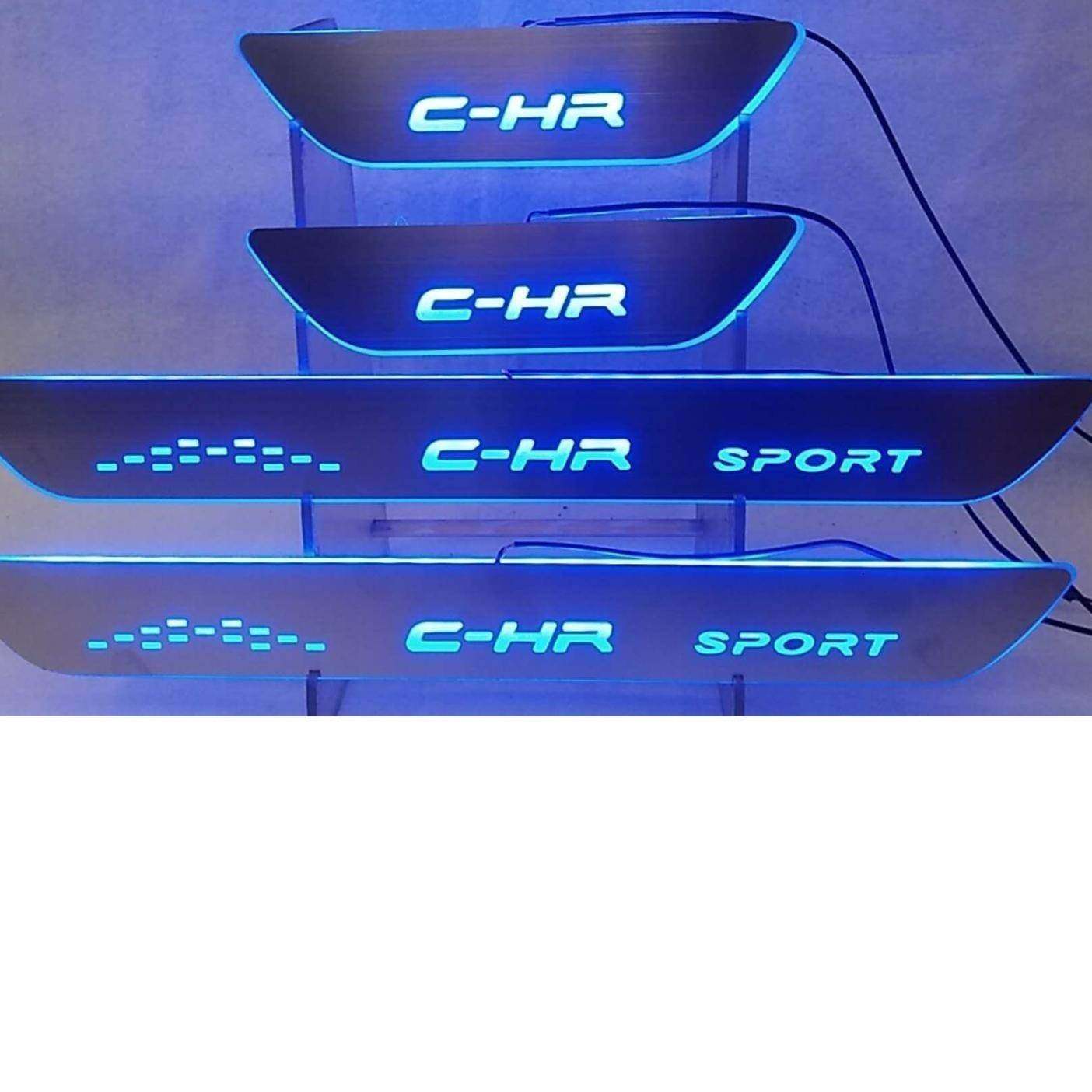 适用于ToyoaCHR2023带灯门槛条led灯流光灯迎宾踏板不锈钢防刮,淘宝优惠券,粉丝福利购,淘宝优惠卷