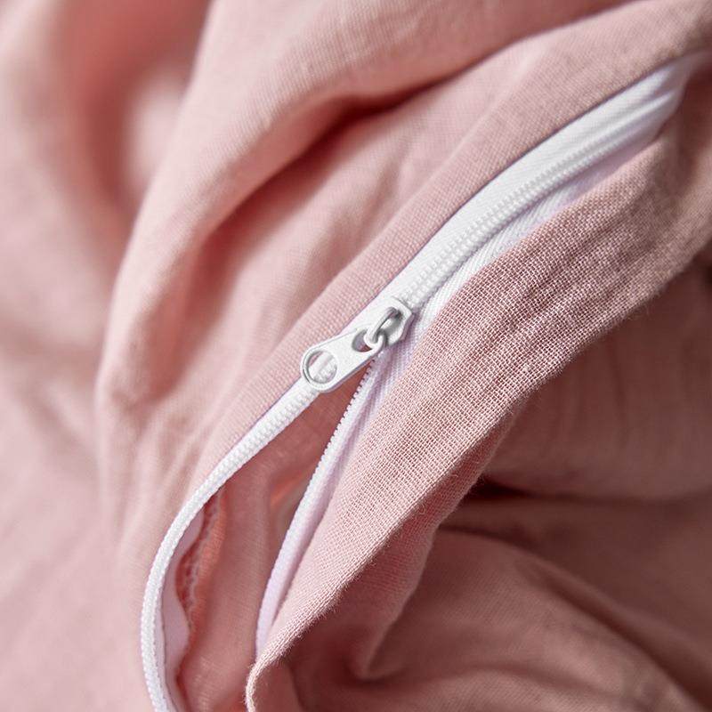 母婴A类全棉双层皱皱纱被套单件简约纯棉被罩180x200纯色单人被单,淘宝优惠券,粉丝福利购,淘宝优惠卷