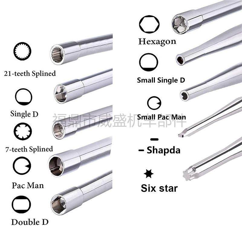 10件套化96858刀油器调节丝工具油割草机园林工具D字1齿内六角螺2,淘宝优惠券,粉丝福利购,淘宝优惠卷