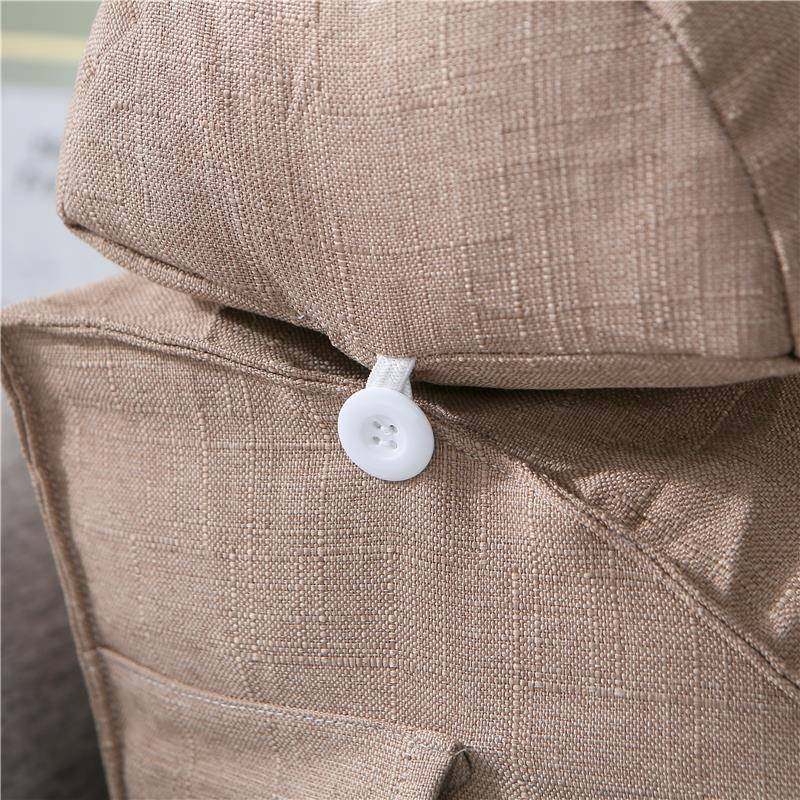 S588简F75869TS约角纯色带靠头枕大靠背可调节床头三靠沙枕飘窗发,淘宝优惠券,粉丝福利购,淘宝优惠卷