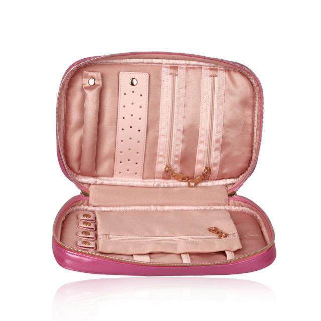 多功能PU间棉首饰包龙岗工厂新款旅行便捷首饰包间棉珠宝收纳袋,淘宝优惠券,粉丝福利购,淘宝优惠卷