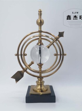 欧式水晶玻璃地球仪摆件家居饰品创意客厅书房酒柜办公室桌面摆设