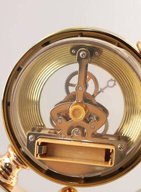 复现简约古怀旧机1463械座钟台钟代桌面摆件客厅卧室酒软装家居店