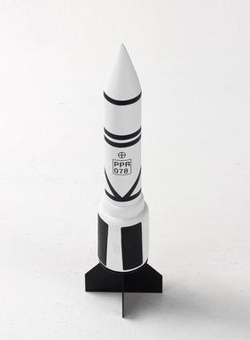 太HTX空飞船火儿箭型航天模工艺摆样板间童房男孩卧室书桌客厅饰