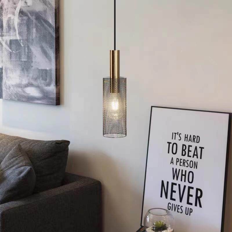 头灯轻奢小吊灯欧创意灯个性长吊线房床间现北代简约卧QH202102室 - 图0