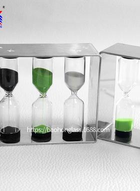 创意3XBH-8512/5/分钟泡茶煮咖泡面7属沙啡漏3金04不锈钢流沙瓶小