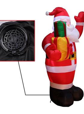 m圣诞装道品灯光充气活动场地布置具1.5m/1饰GFV.8充气礼包圣诞老