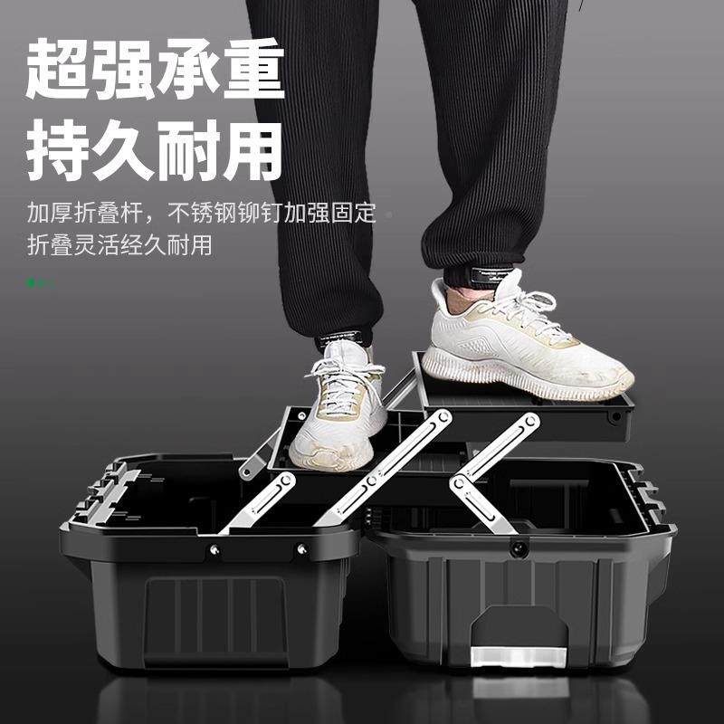 厚五金加工具箱734家收用多功工能三层折叠业级塑料防水箱电工车,淘宝优惠券,粉丝福利购,淘宝优惠卷