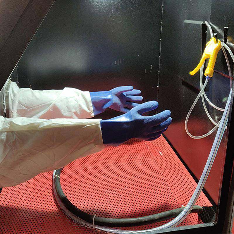喷砂机专用手套加长加厚防滑耐磨橡胶喷沙机现货包邮防护打砂,淘宝优惠券,粉丝福利购,淘宝优惠卷