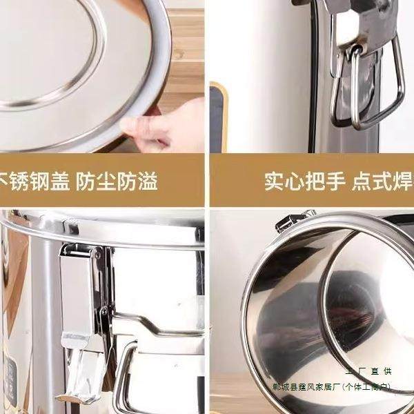 超厚304不锈钢五层保温桶摆摊工厂食堂学校幼儿园米饭汤粥奶茶桶,淘宝优惠券,粉丝福利购,淘宝优惠卷