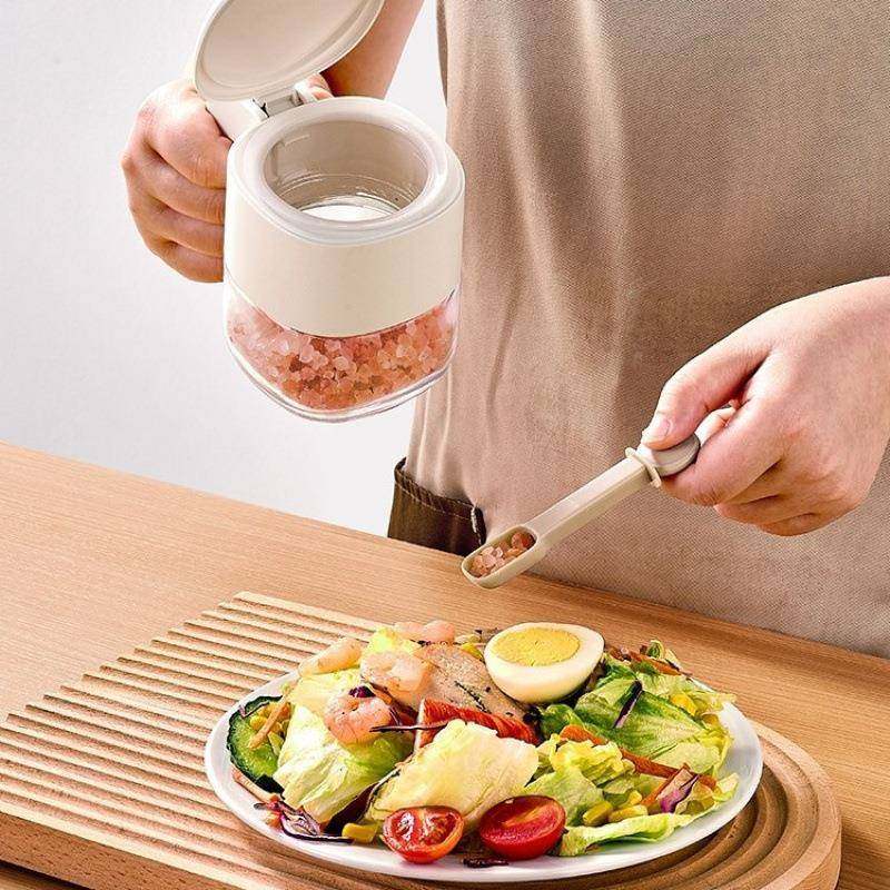 新款调料密盒调味品罐调瓶封防潮简约收纳榫荻电子装佐料抽分勺料,淘宝优惠券,粉丝福利购,淘宝优惠卷