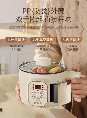 电煮锅学生宿舍锅多功能家用小型一体电锅炒菜煮饭小电饭锅一人食