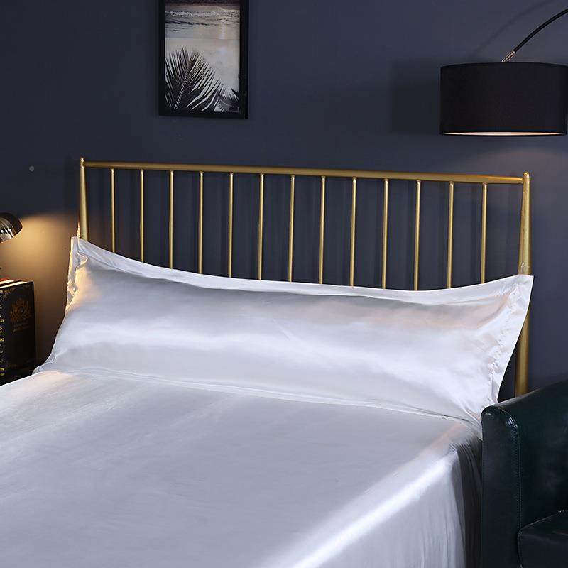 纯色5丝绸长套丝绸枕套1芯.2m1.m米双人丝滑冰丝枕XXZ套加枕长枕,淘宝优惠券,粉丝福利购,淘宝优惠卷