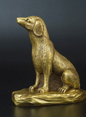 铜韵堂十二生肖摆件全一套 12生肖铜制鼠牛虎兔龙蛇马羊猴鸡狗猪