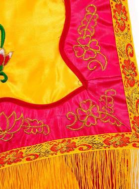 01桌桌围金玉满堂堂八仙桌围佛案布裙明桌裙龙神凤福台围