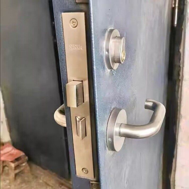 防火消防门锁芯不锈钢全套通用型配件把手锁体铝铜锁芯通开通用型,淘宝优惠券,粉丝福利购,淘宝优惠卷